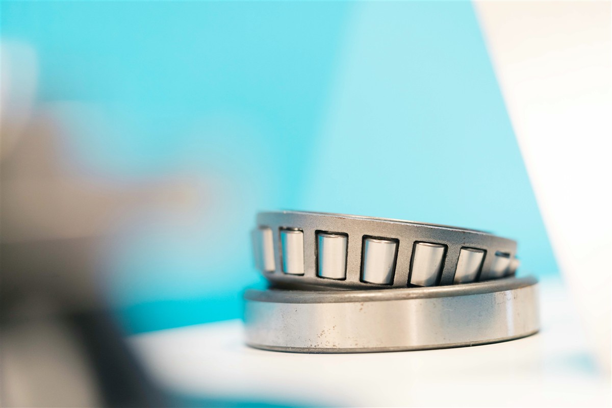 Genuine ball bearings stacked on a clean surface